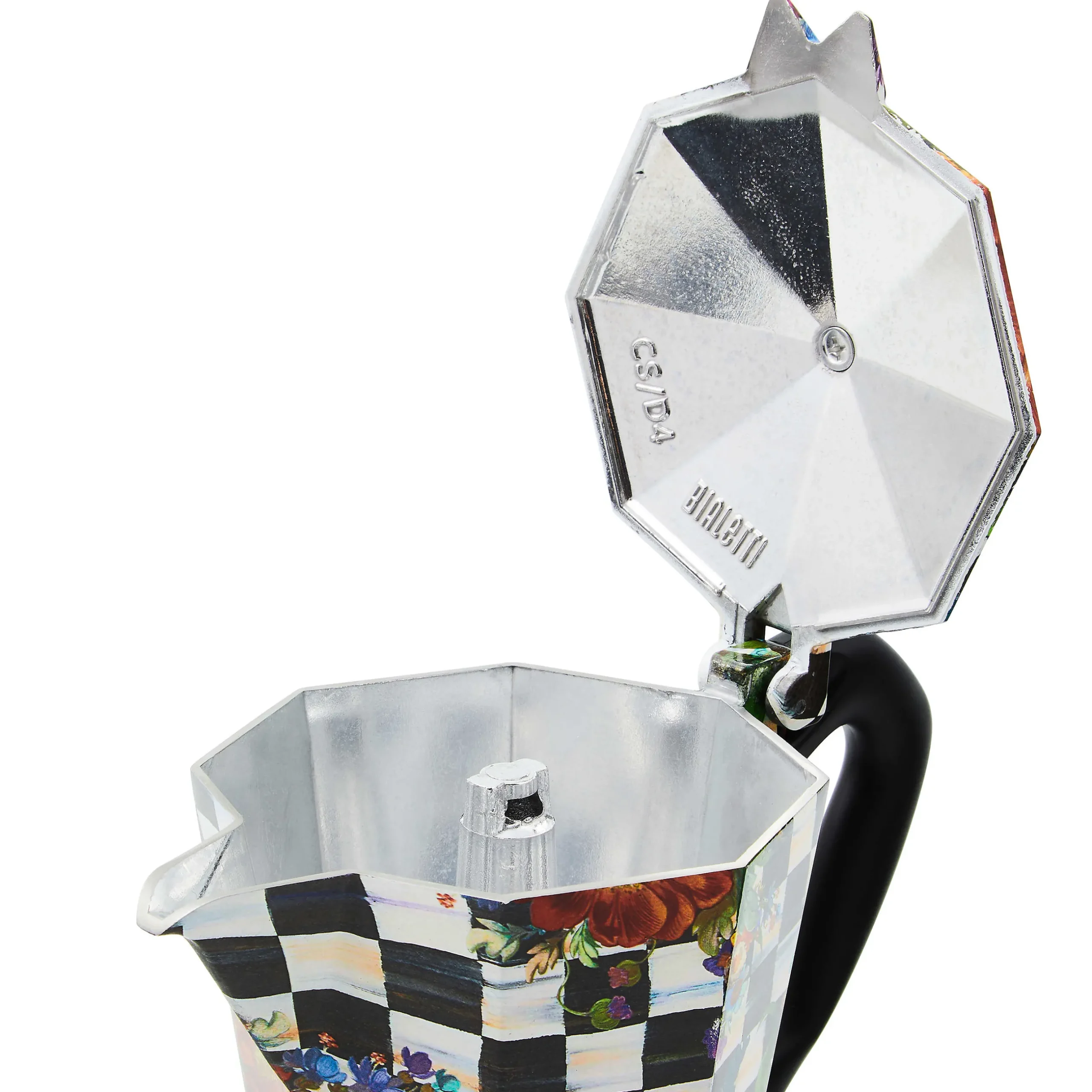 The Coffee Shop|Fall Entertaining|MacKenzie-Childs Courtly Flower Market 6 Cup Moka Pot