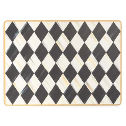 Table Accessories|Kitchen & Table Linens|MacKenzie-Childs Courtly Harlequin Cork Back Placemats, Set of 4