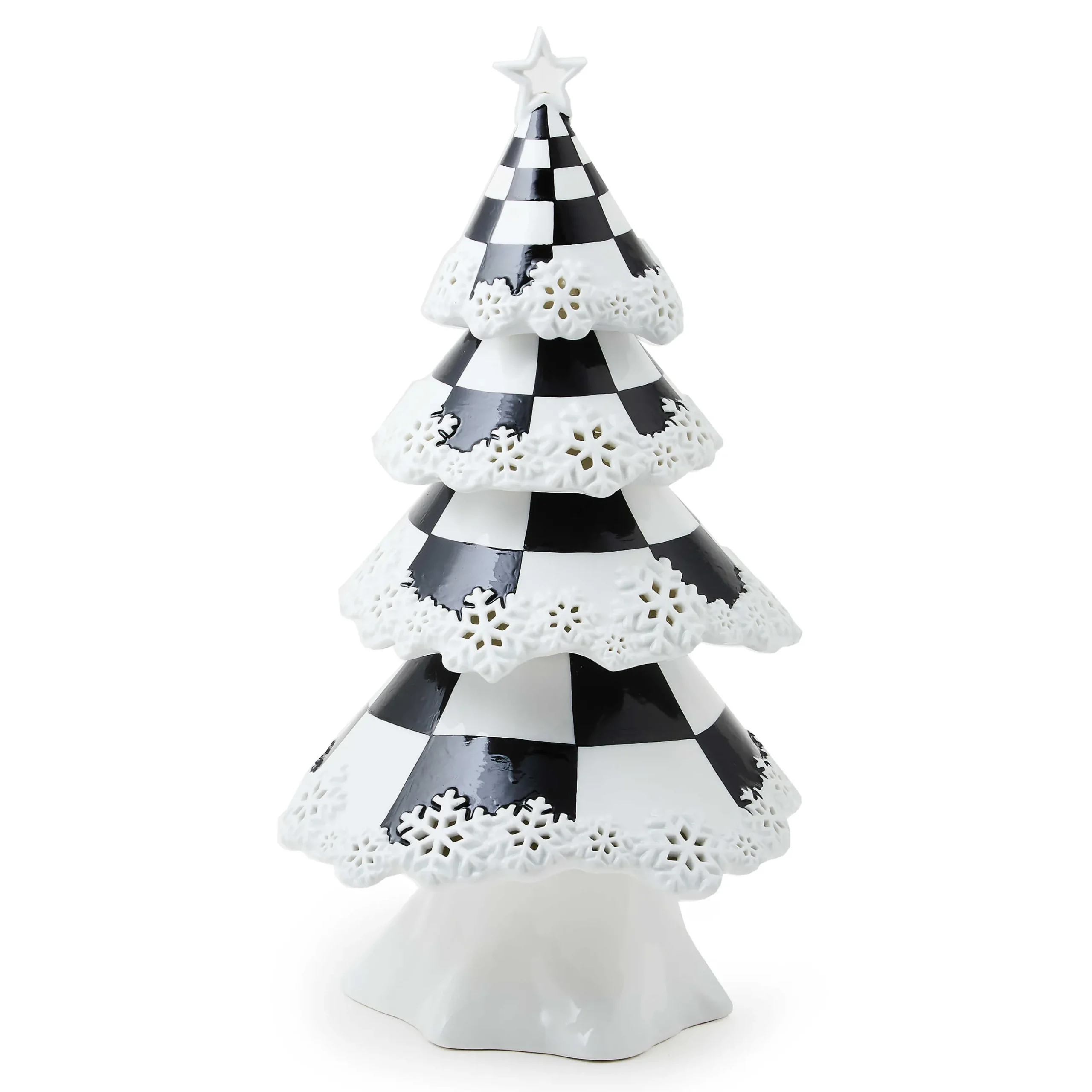 Holiday|Room Accents|MacKenzie-Childs Courtly Illuminated Porcelain Tree