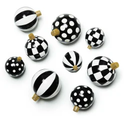 Decor Sets|Room Accents|MacKenzie-Childs Courtly Ornament Bowl Fillers, Set of 9