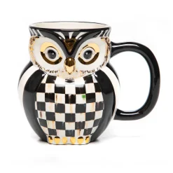 The Fall Shop|The Coffee Shop|MacKenzie-Childs Courtly Owl Mug