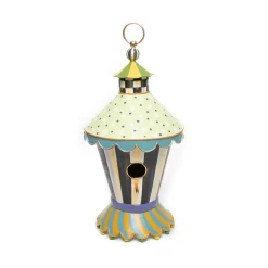 Spring|Outdoor|MacKenzie-Childs Courtly Stripe Birdhouse