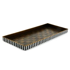 Room Accents|MacKenzie-Childs Courtly Stripe Boot Tray