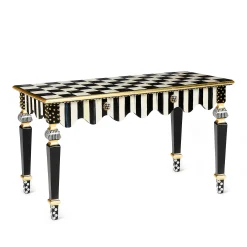 Storage Furniture|Entryway Furniture|MacKenzie-Childs Courtly Stripe Console Table