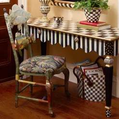 Storage Furniture|Entryway Furniture|MacKenzie-Childs Courtly Stripe Console Table