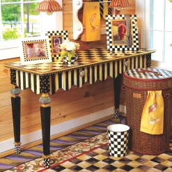 Storage Furniture|Entryway Furniture|MacKenzie-Childs Courtly Stripe Console Table