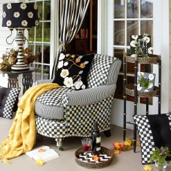 Room Accents|MacKenzie-Childs Courtly Stripe Curtain Panel