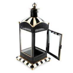 Spring|The Fall Shop|MacKenzie-Childs Courtly Stripe Large Candle Lantern