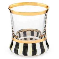 Drinkware|Bar Entertaining|MacKenzie-Childs Courtly Stripe Shot Glass