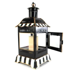 Spring|The Fall Shop|MacKenzie-Childs Courtly Stripe Small Candle Lantern