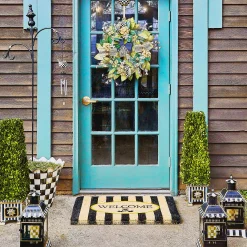 Spring|The Fall Shop|MacKenzie-Childs Courtly Stripe Small Candle Lantern