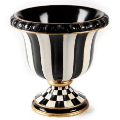 Outdoor|MacKenzie-Childs Courtly Stripe Tabletop Urn