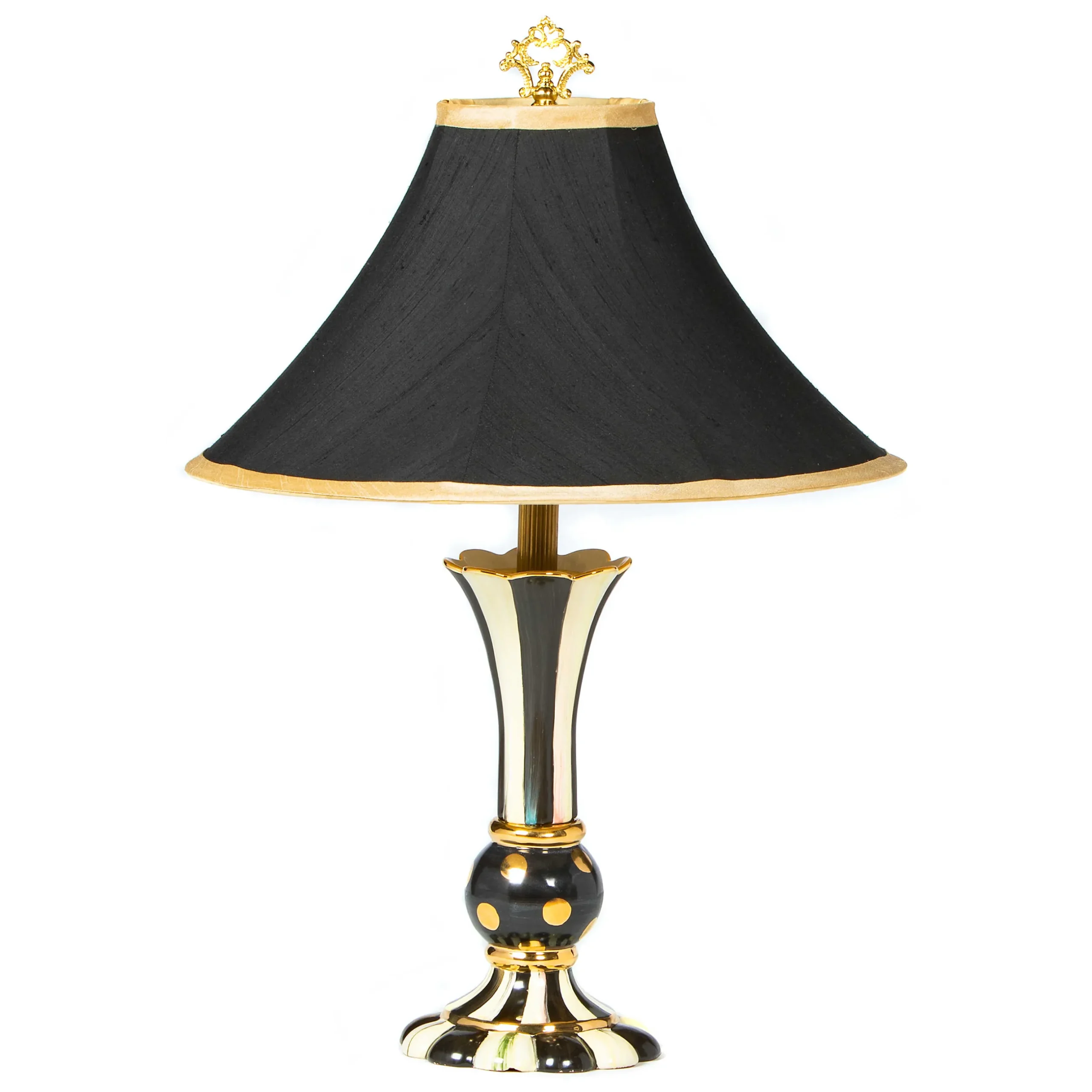 Lighting|MacKenzie-Childs Courtly Stripe Vase Lamp