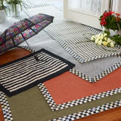 Rugs|MacKenzie-Childs Courtly Twill 2'6 x 9' Runner