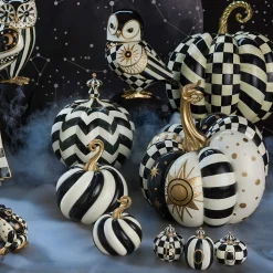 Pumpkins|The Halloween Shop|MacKenzie-Childs Courtly Twist Small Pumpkin