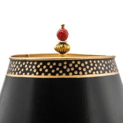 Lighting|MacKenzie-Childs Courtly Zig Zag Table Lamp