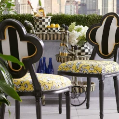 Outdoor|Bar Entertaining|MacKenzie-Childs Courtyard Bar Cart