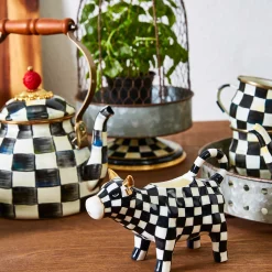 The Coffee Shop|Serveware|MacKenzie-Childs Cow Creamery Creamer