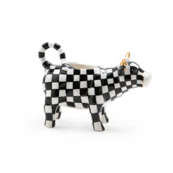 The Coffee Shop|Serveware|MacKenzie-Childs Cow Creamery Creamer