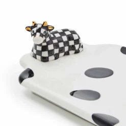 Serveware|MacKenzie-Childs Cow Creamery Serving Tray