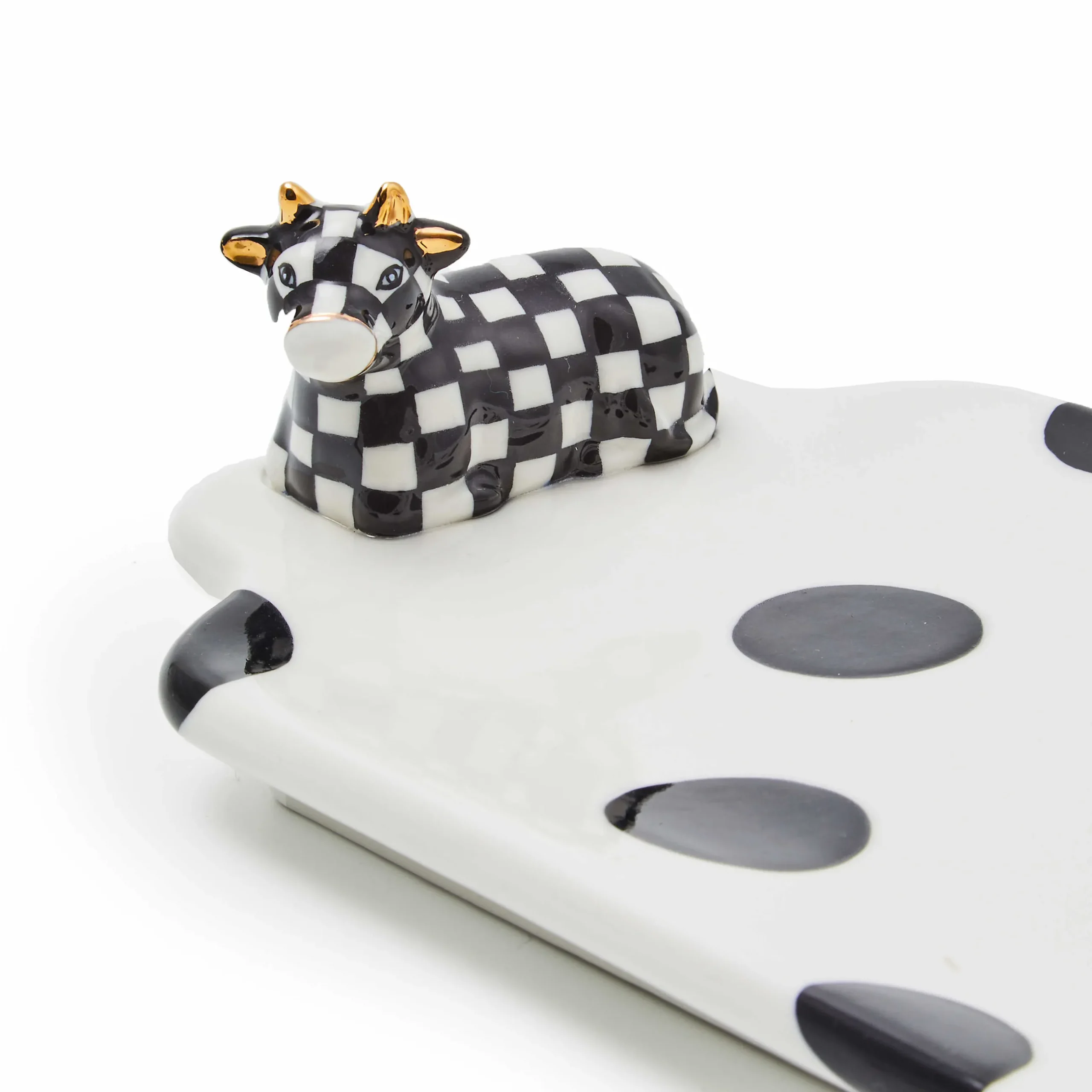 Serveware|MacKenzie-Childs Cow Creamery Serving Tray