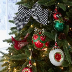 Holiday|MacKenzie-Childs Cozy Christmas Capiz Jumbo Ball Ornament