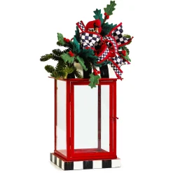 Room Accents|MacKenzie-Childs Cozy Christmas Lantern Arrangement
