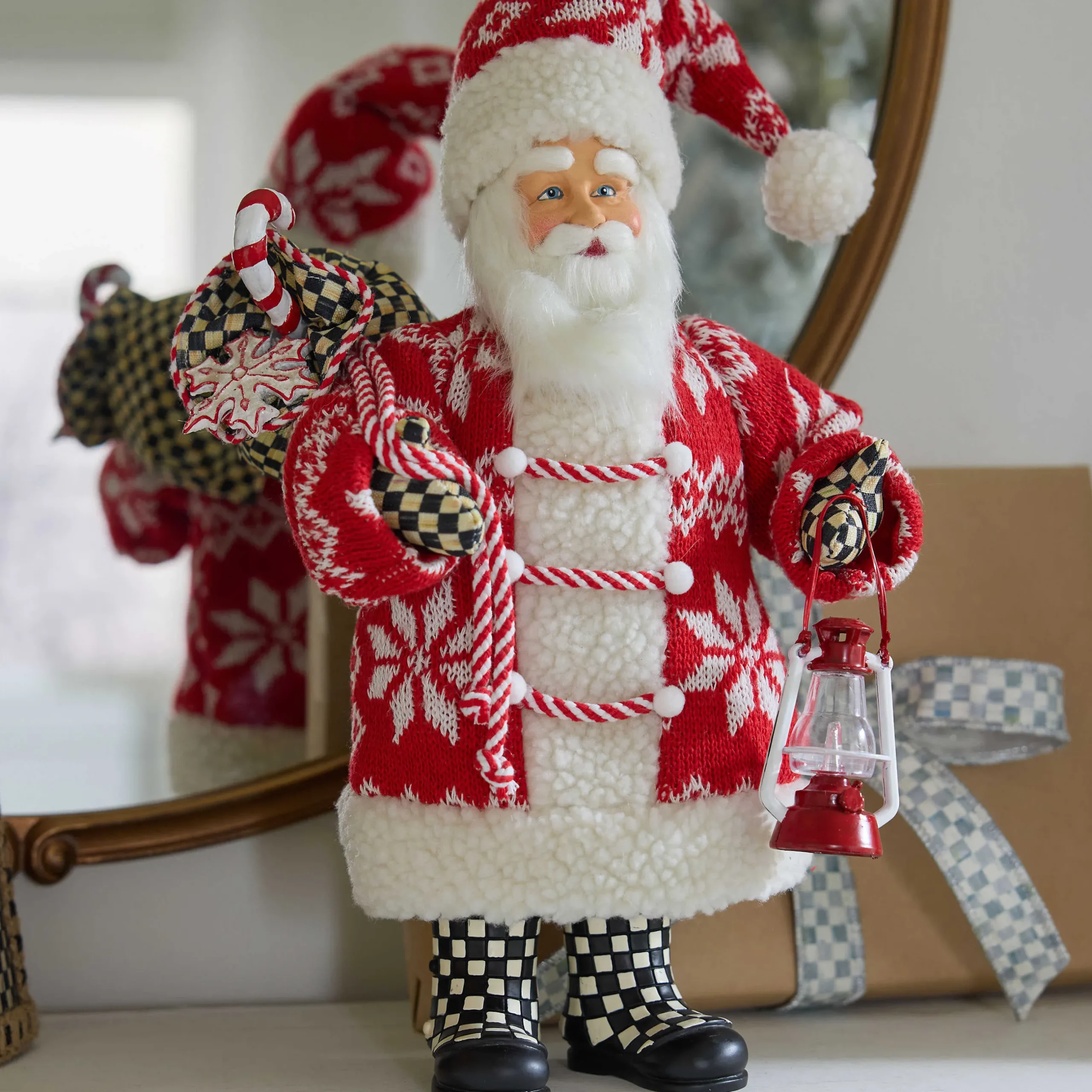 Holiday|Room Accents|MacKenzie-Childs Cozy Christmas Santa