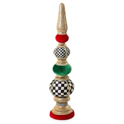 Room Accents|MacKenzie-Childs Cozy Christmas Small Tabletop Finial