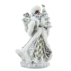 Holiday|Room Accents|MacKenzie-Childs Crystal Palace Gifting Black Santa