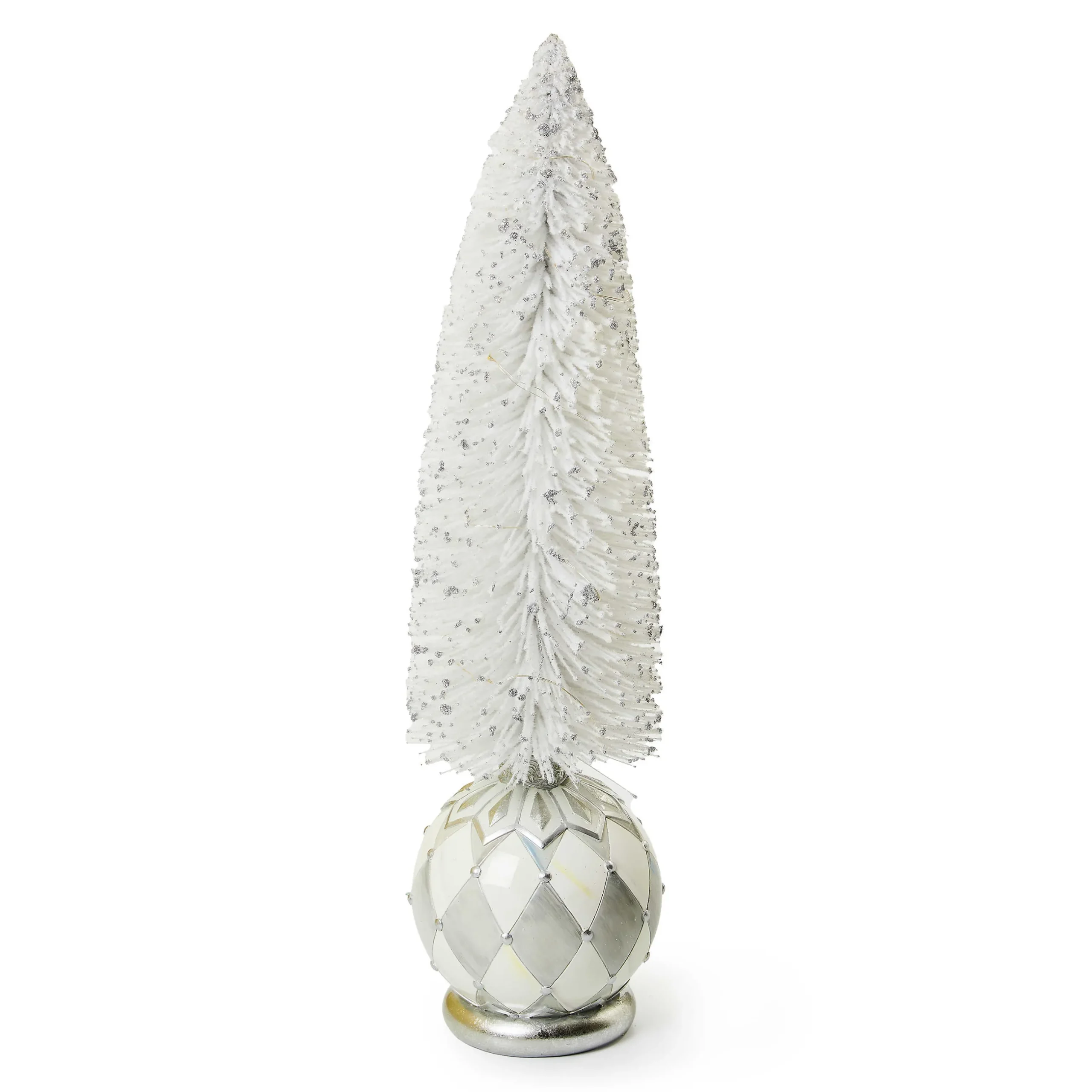 Room Accents|MacKenzie-Childs Crystal Palace Large Illuminated Bottle Brush Tree