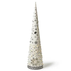 Room Accents|MacKenzie-Childs Crystal Palace Medium Beaded Cone Tree