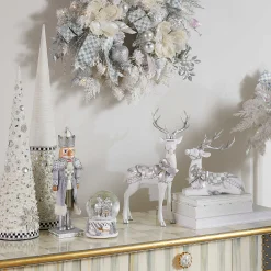 Room Accents|MacKenzie-Childs Crystal Palace Medium Beaded Cone Tree