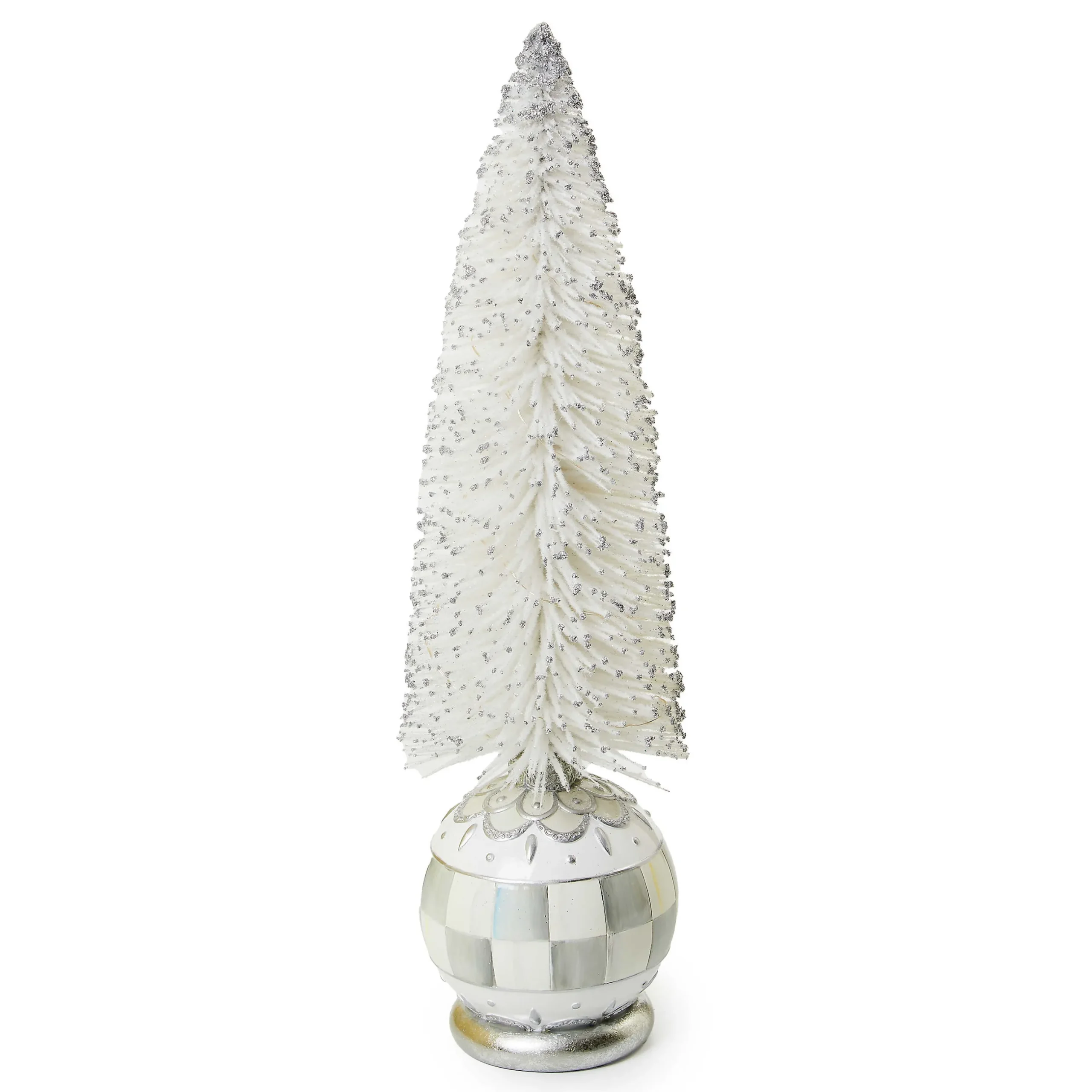 Room Accents|MacKenzie-Childs Crystal Palace Medium Illuminated Bottle Brush Tree