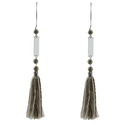 Decor Sets|Room Accents|MacKenzie-Childs Crystal Palace Prism Tassels, Set of 2