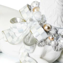 Outdoor|MacKenzie-Childs Crystal Palace Resting Trophy White Deer