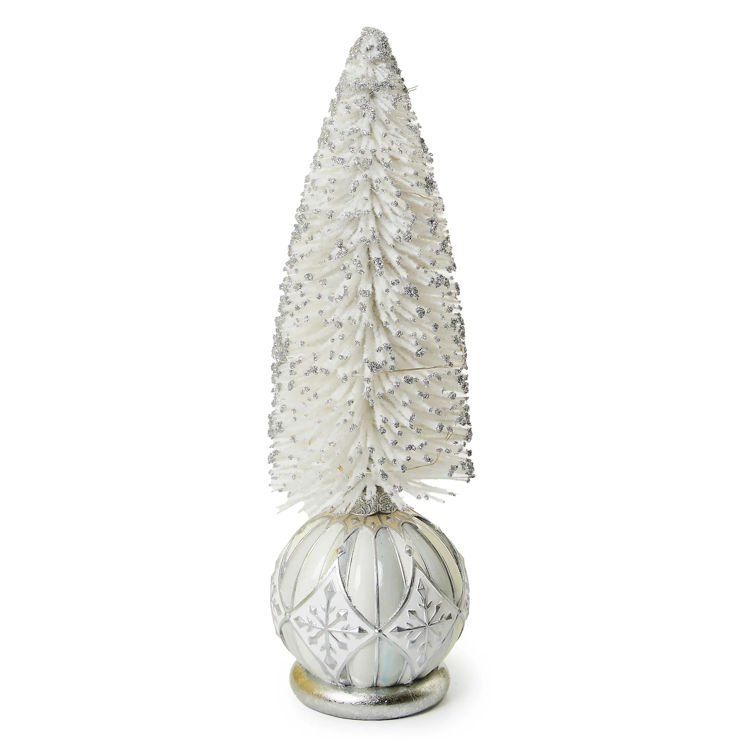 Room Accents|MacKenzie-Childs Crystal Palace Small Illuminated Bottle Brush Tree