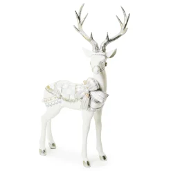 Room Accents|MacKenzie-Childs Crystal Palace Standing White Deer