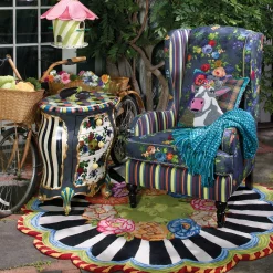 Rugs|MacKenzie-Childs Cutting Garden 6' Round Rug