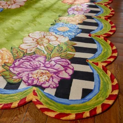 Rugs|MacKenzie-Childs Cutting Garden 6'5 x 8' Rug