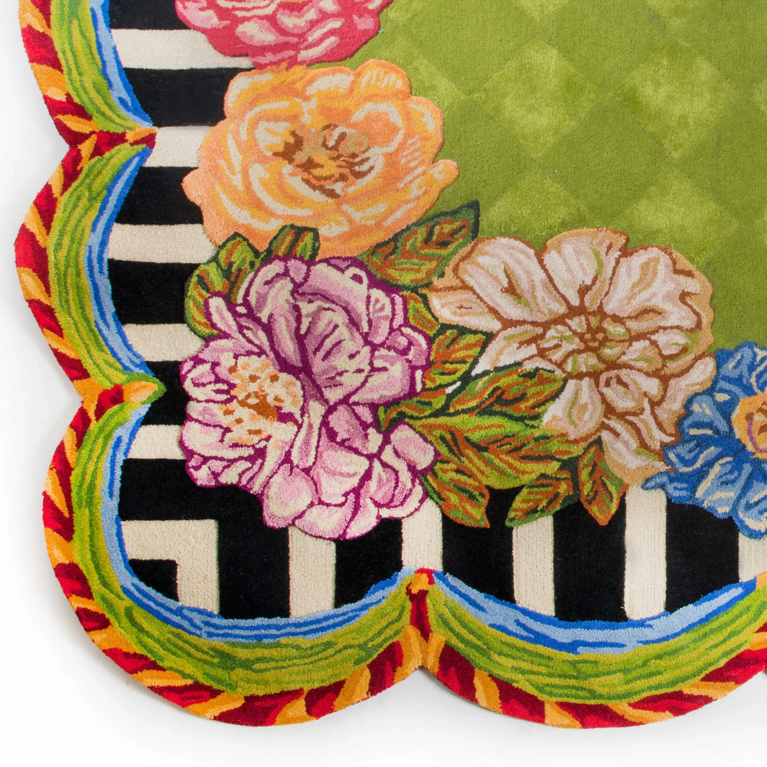 Rugs|MacKenzie-Childs Cutting Garden 6'5 x 8' Rug