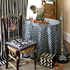 Dining Room & Kitchen|MacKenzie-Childs Dark Flower Basket Side Chair