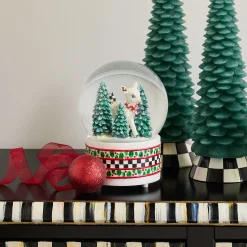 Room Accents|MacKenzie-Childs Deary Deer Snow Globe