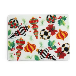 Holiday|Kitchen Utensils & Tools|MacKenzie-Childs Deck the Halls Large Cutting Board