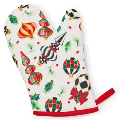 Holiday|Kitchen & Table Linens|MacKenzie-Childs Deck the Halls Oven Mitt