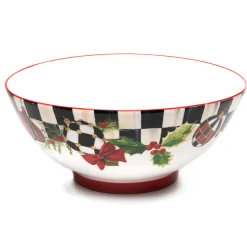 Holiday|Serveware|MacKenzie-Childs Deck the Halls Serving Bowl