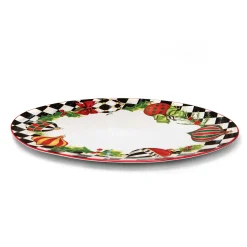 Holiday|Serveware|MacKenzie-Childs Deck the Halls Serving Platter