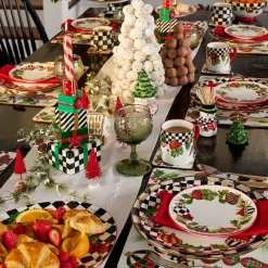 Holiday|Serveware|MacKenzie-Childs Deck the Halls Serving Platter