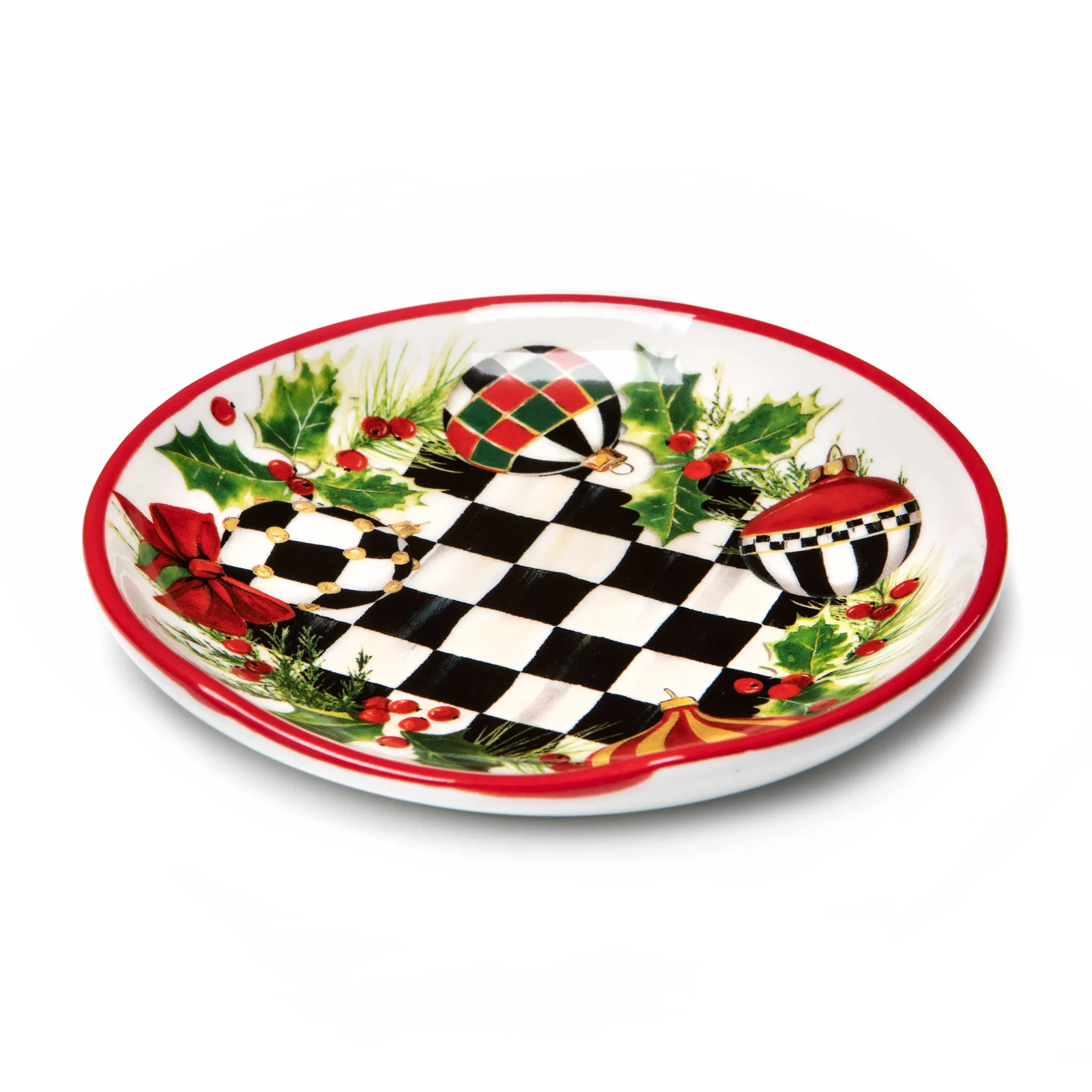 Holiday|Kitchen Utensils & Tools|MacKenzie-Childs Deck the Halls Spoon Rest