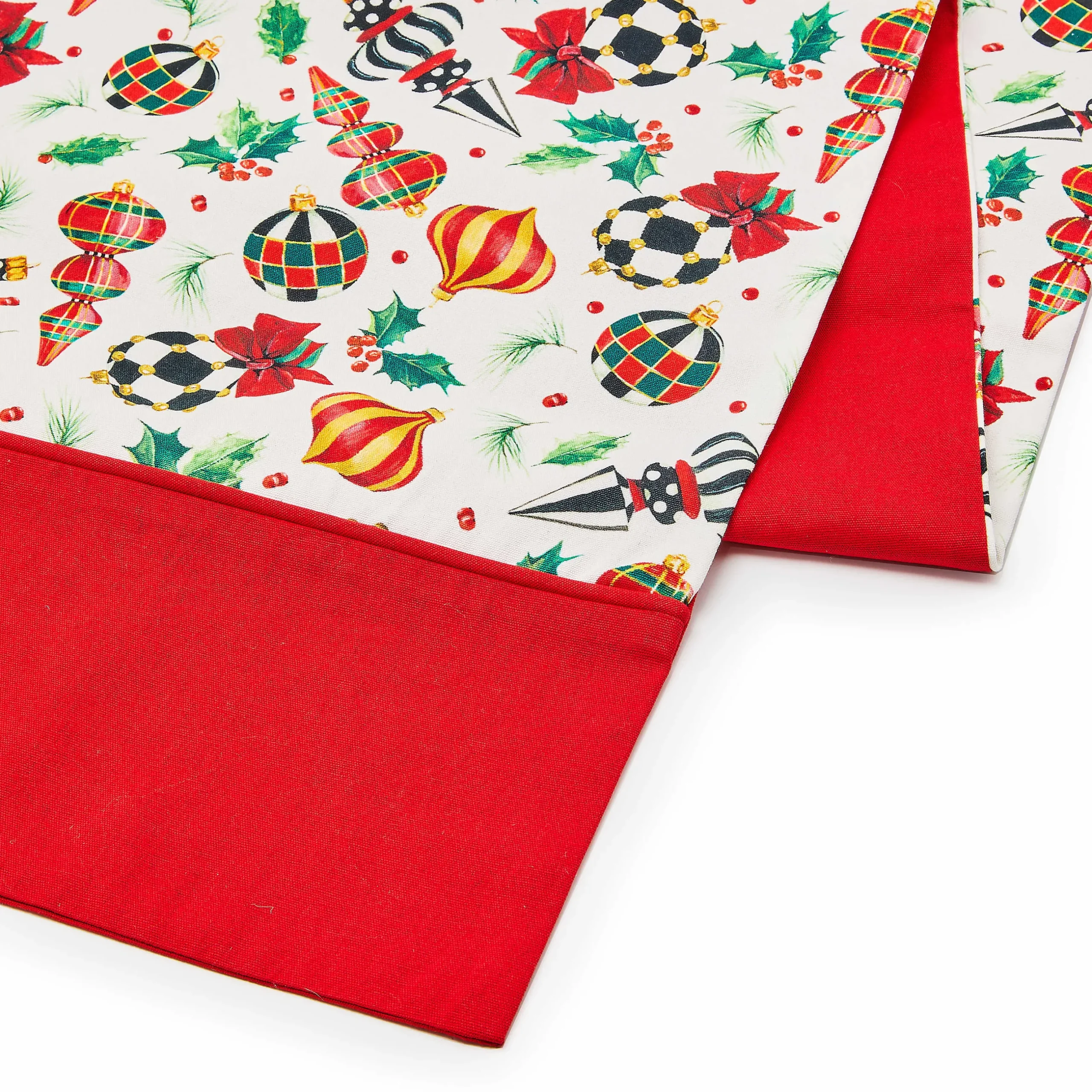 Kitchen & Table Linens|Table Accessories|MacKenzie-Childs Deck the Halls Table Runner